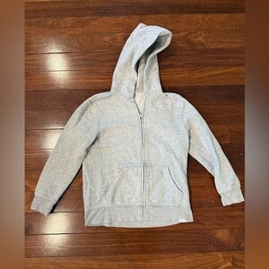 GAP Light Gray Kids Zip-Up Hoodie